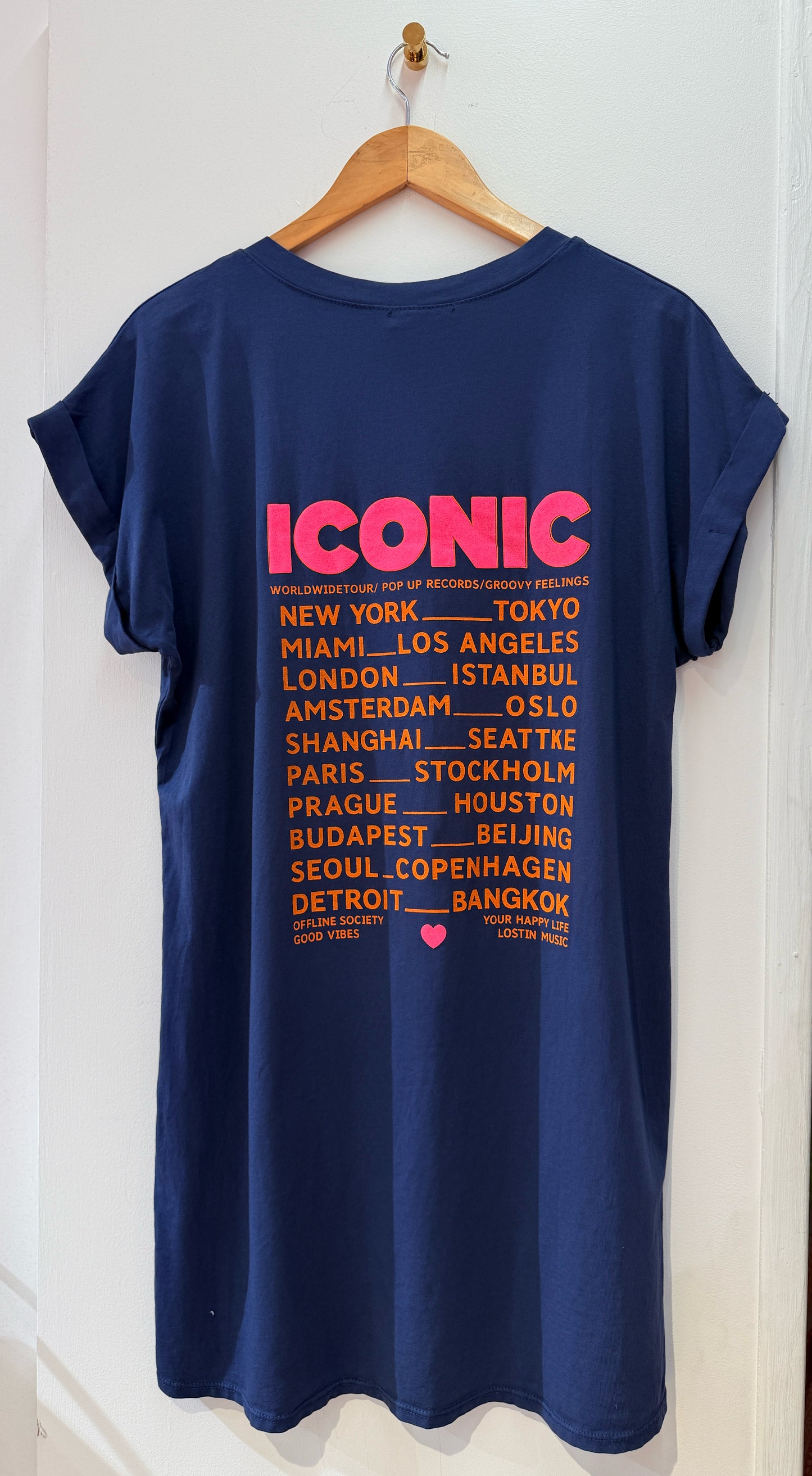 Iconic Kleid Kurz New York