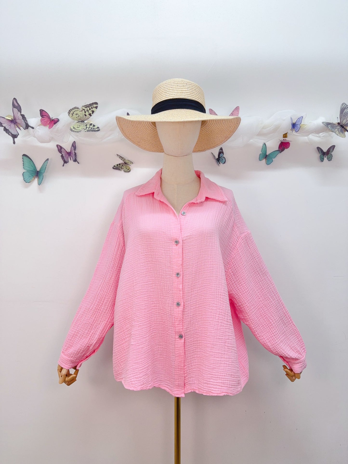 Musselin Bluse Sweet Life