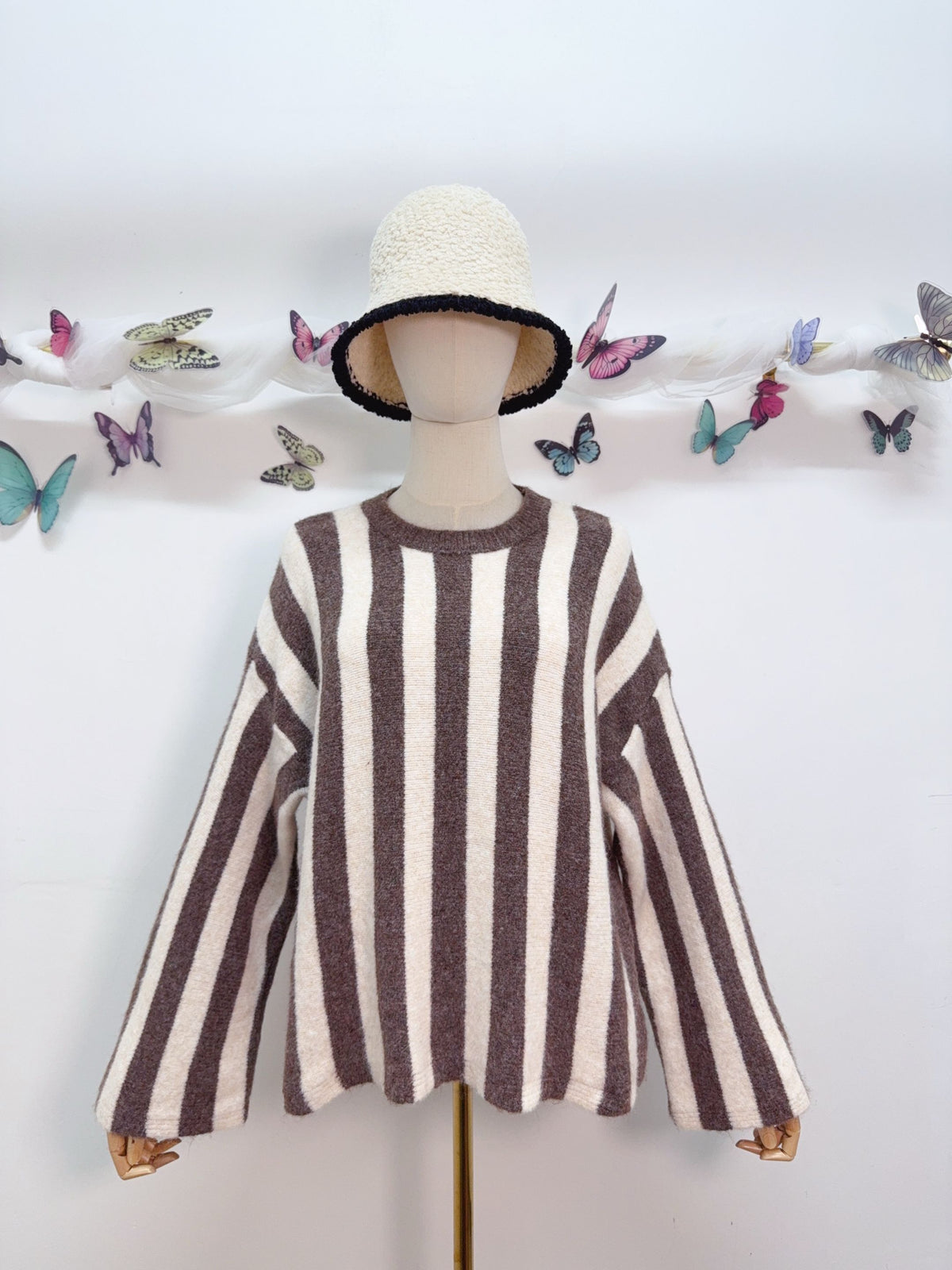 Streifen Pullover