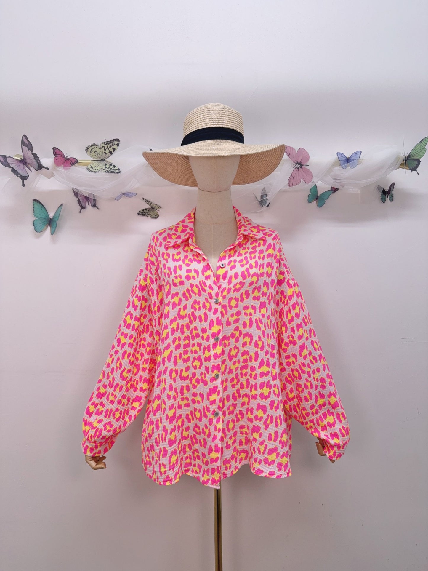Leo Musselin Bluse