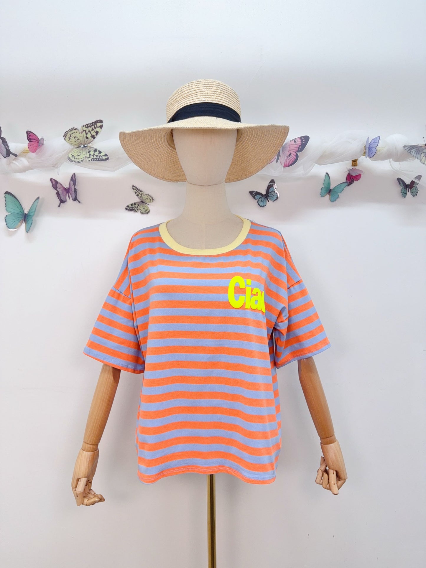 T-Shirt Ciao Streifen