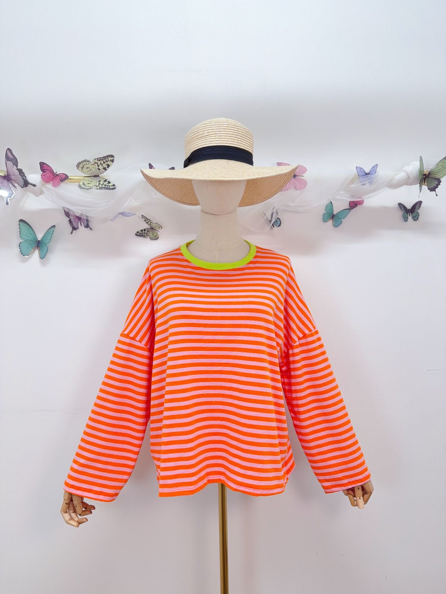 Sweatshirt Streifen