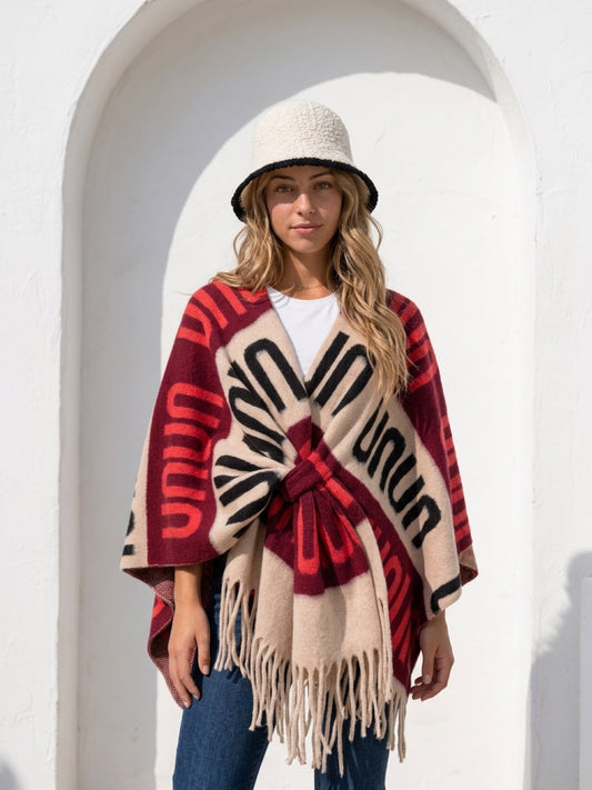 Poncho Streifen