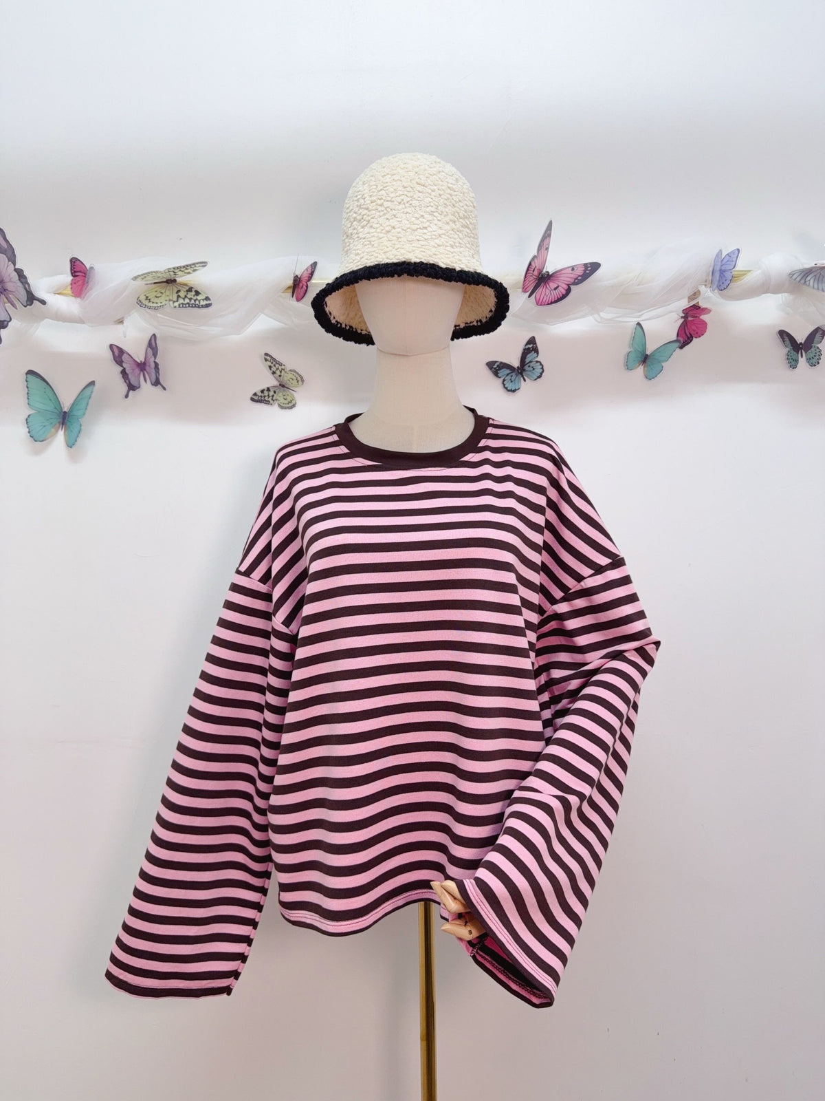 Sweatshirt Streifen