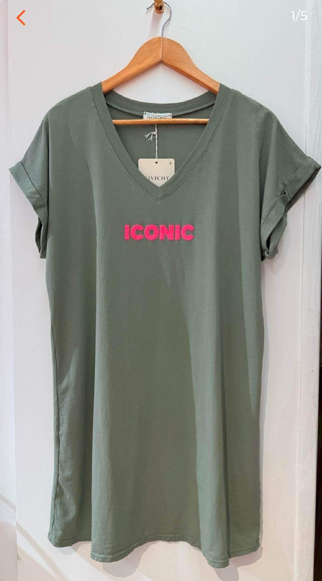 Iconic Kleid Kurz New York