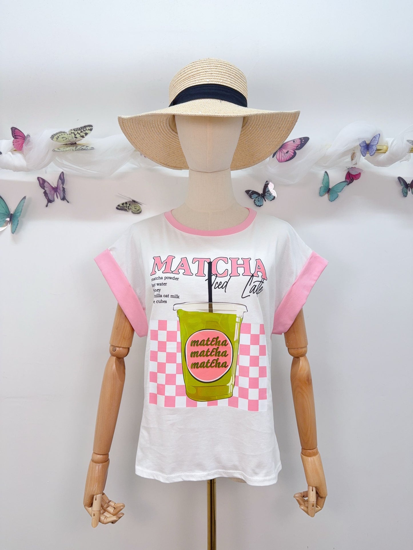 T-Shirt Matcha Iced Latte