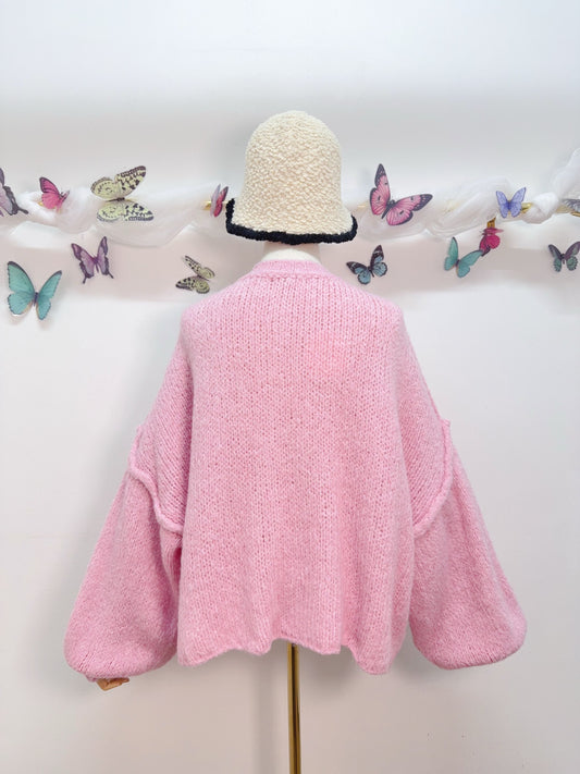 Cardigan Goldknöpfe