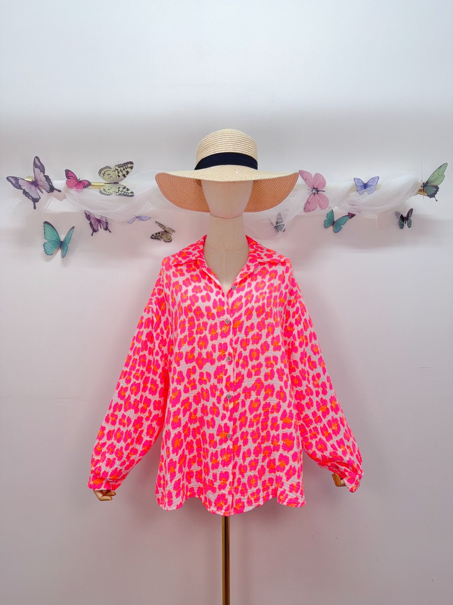 Leo Musselin Bluse