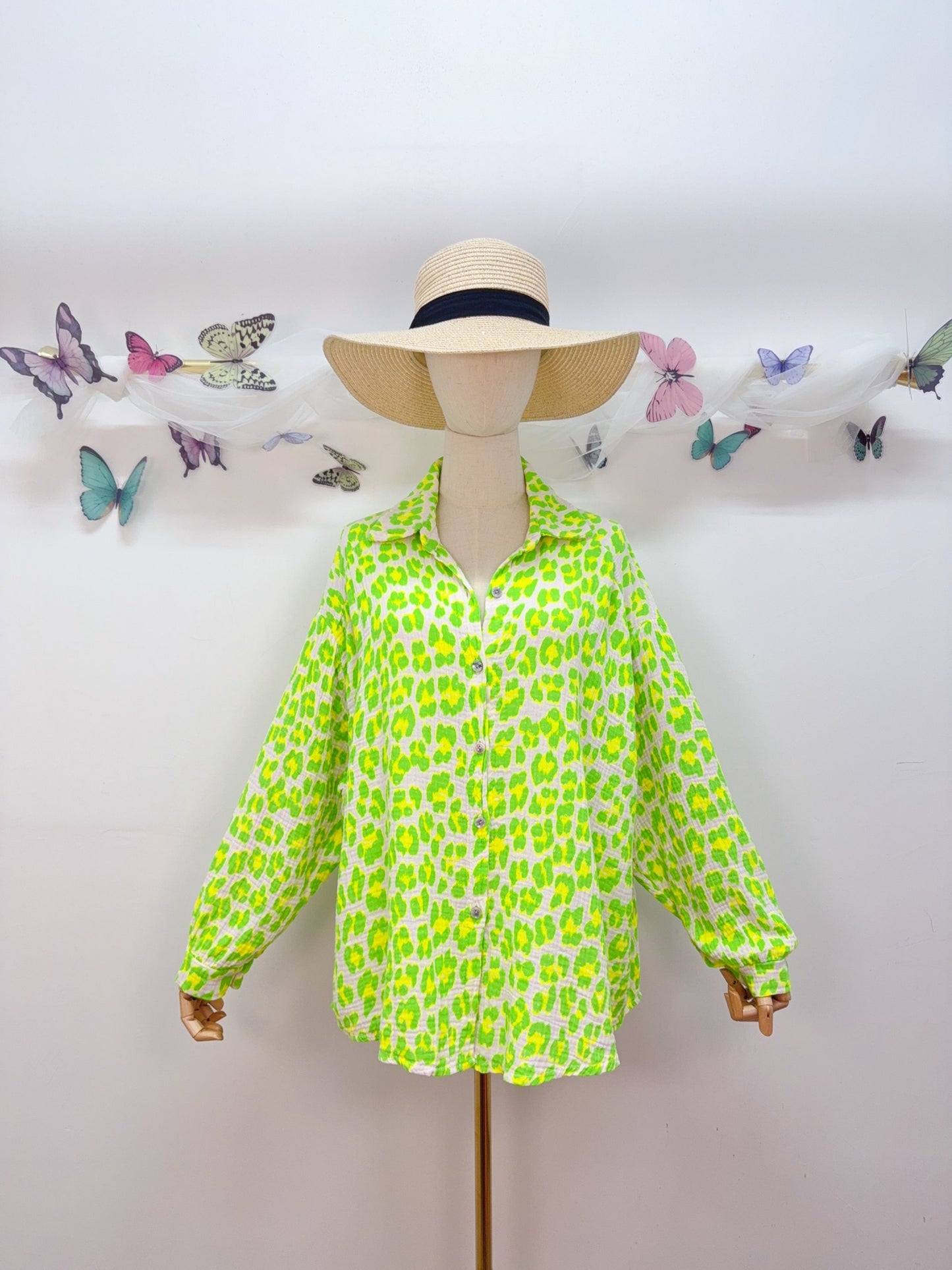 Leo Musselin Bluse