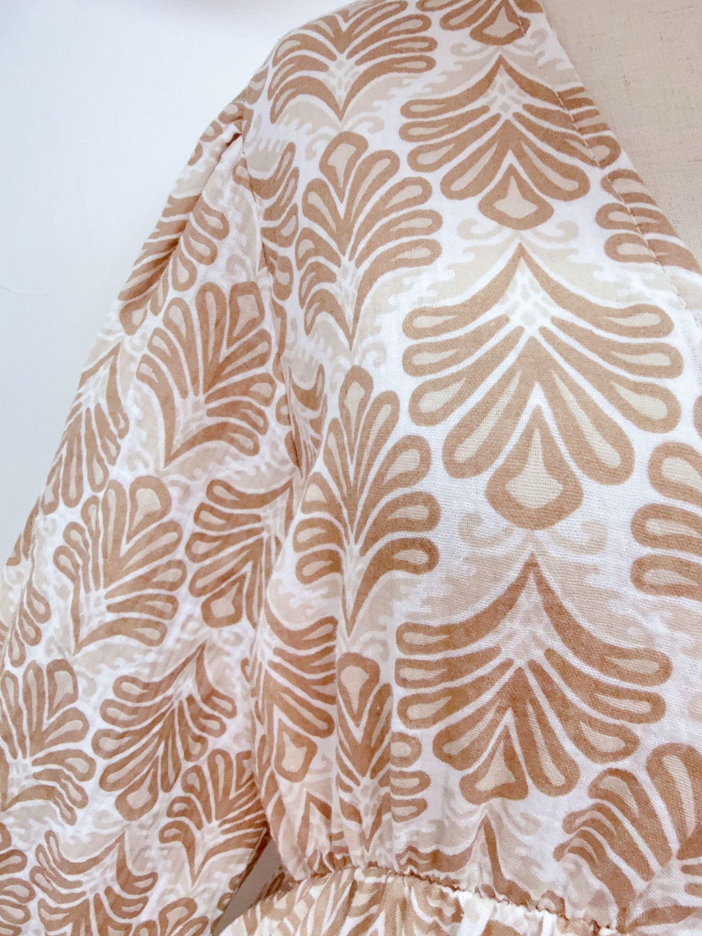Musselin Kleid Muster