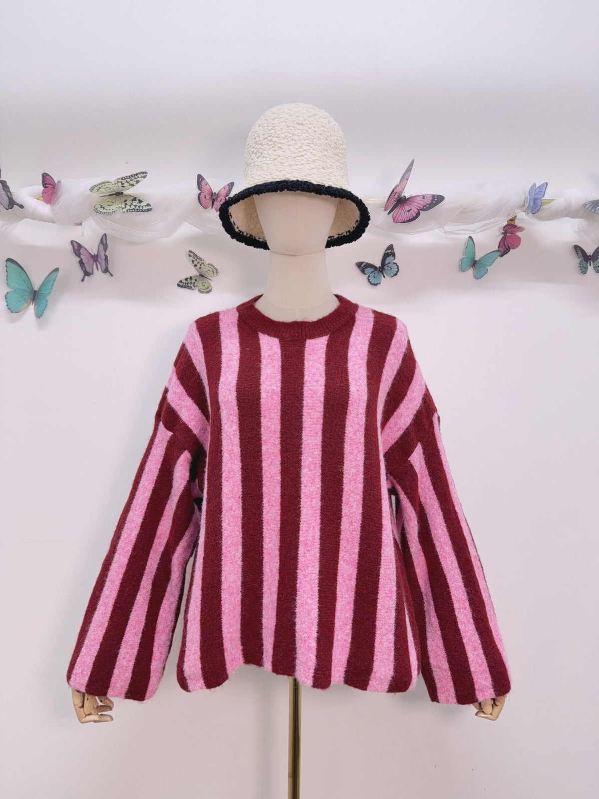 Streifen Pullover