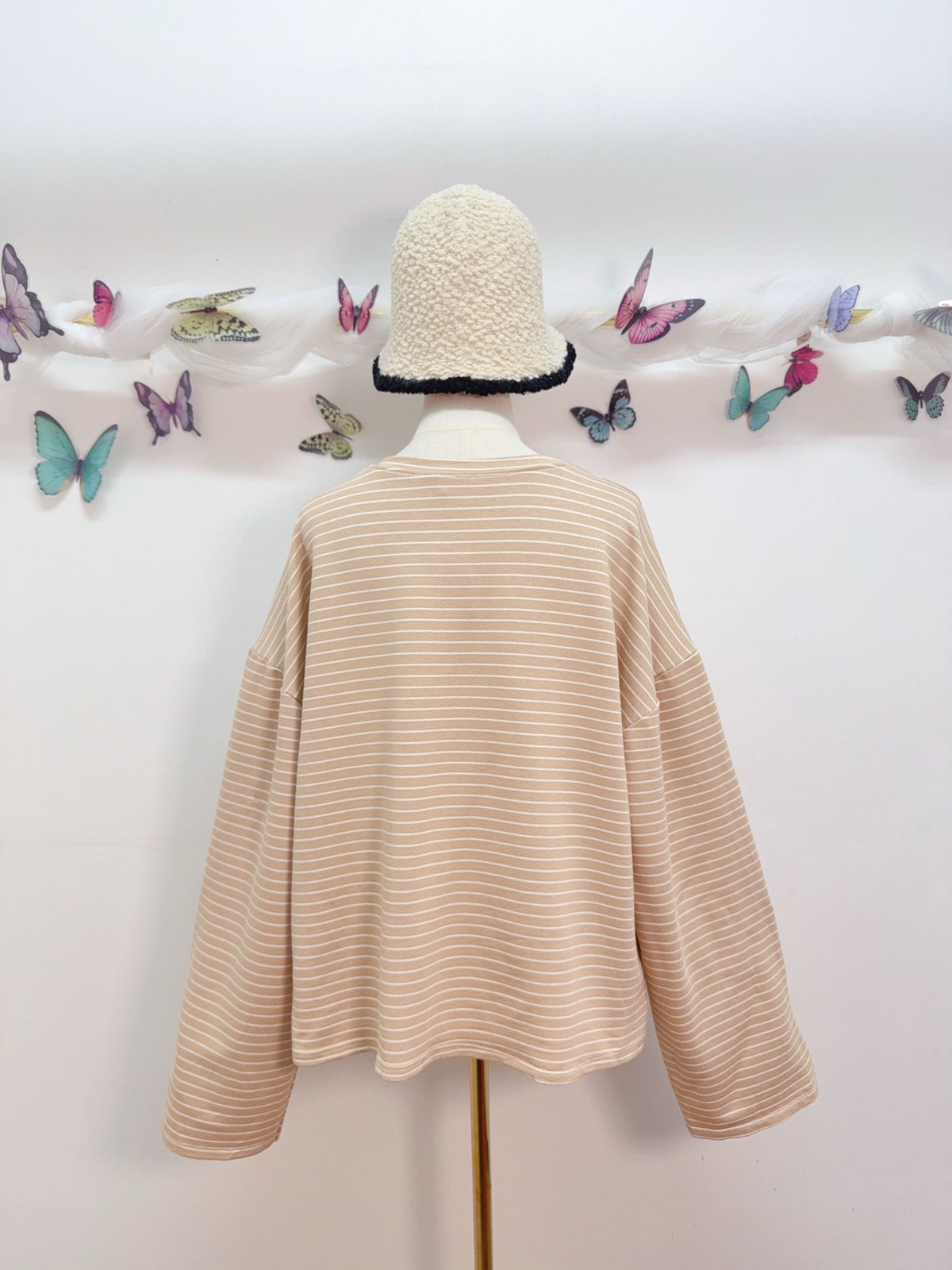 Sweatshirt Gestreift