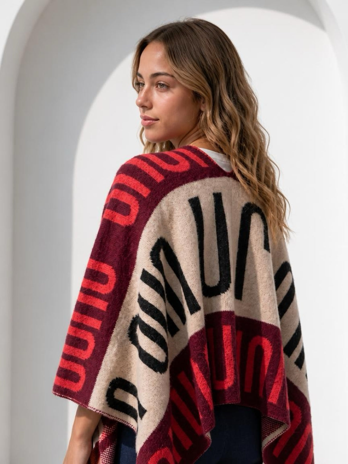 Poncho Streifen