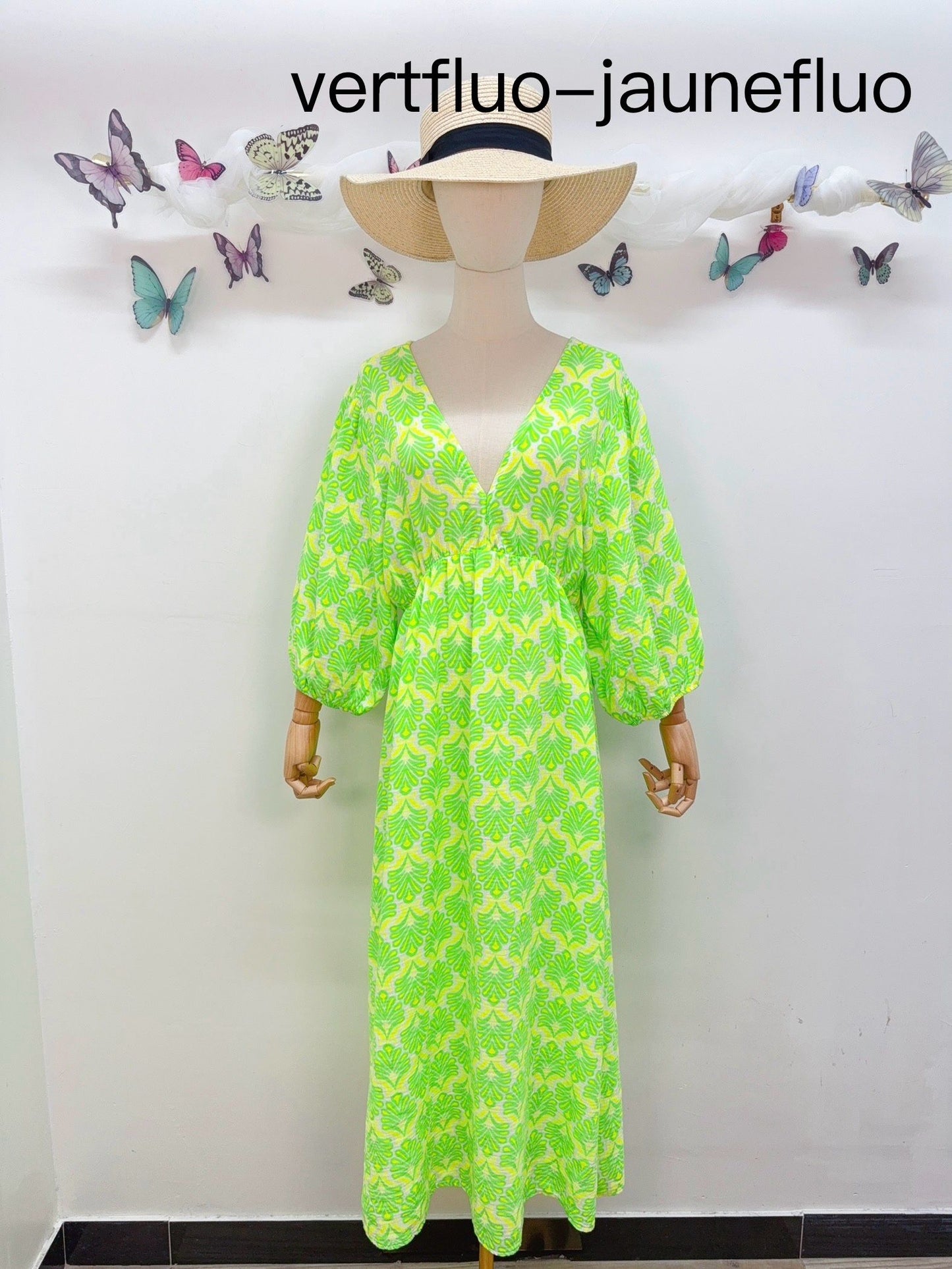 Musselin Kleid Muster