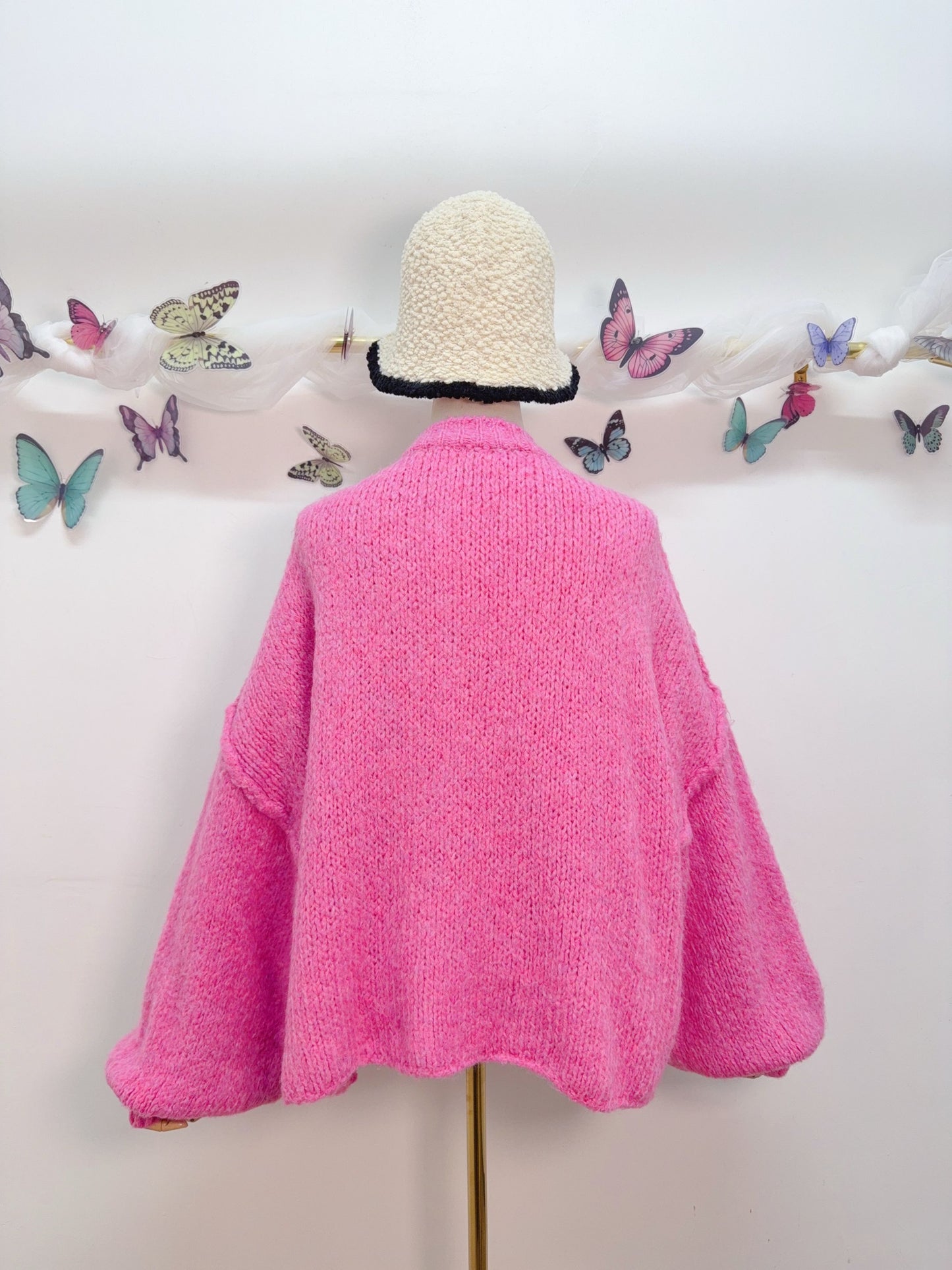 Cardigan Goldknöpfe