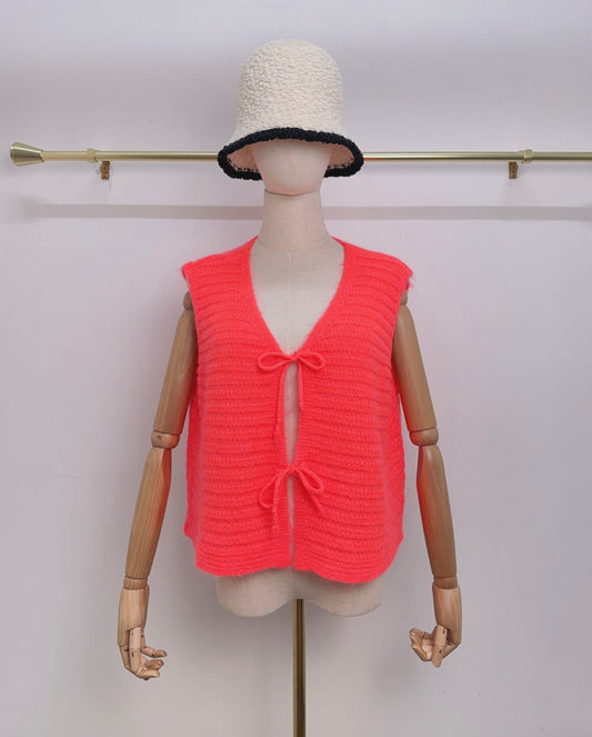 Mohair Weste Cardigan