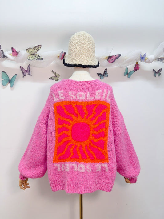 Le Soleil Strick Cardigan