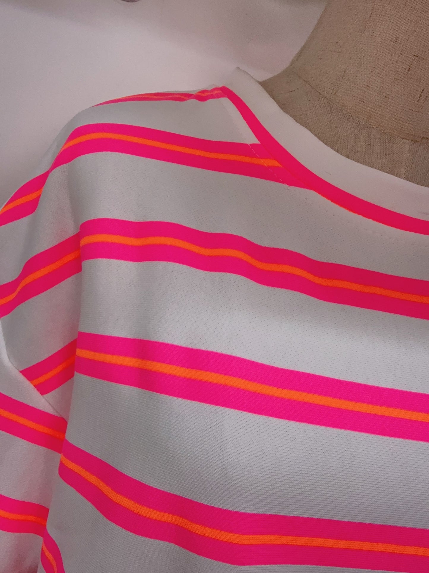 T-Shirt Streifen Pink