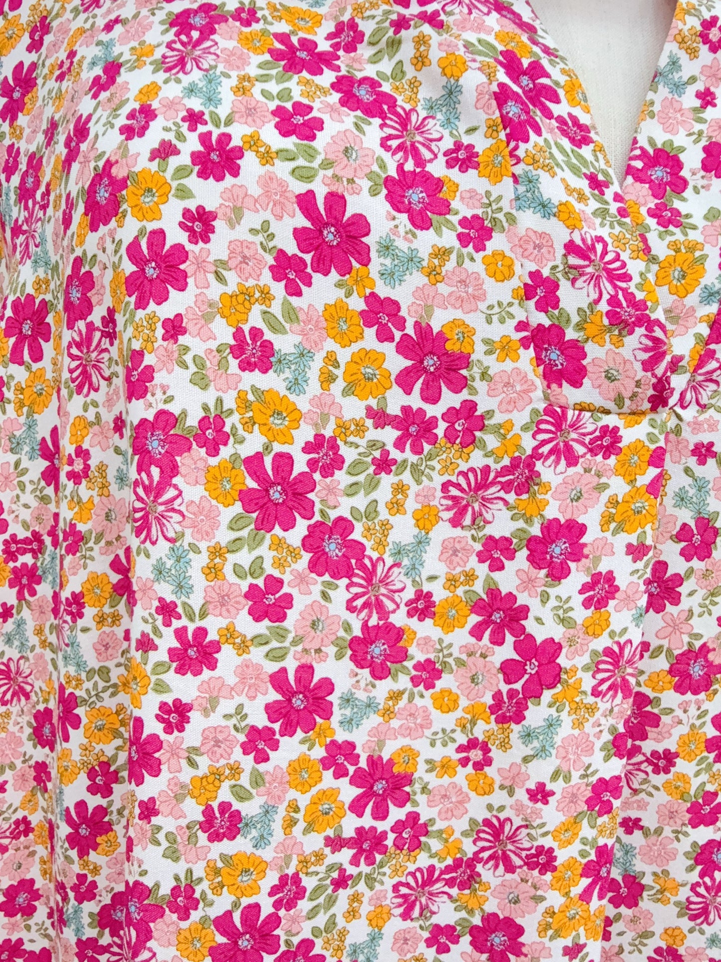 Kleid Blümchen Muster