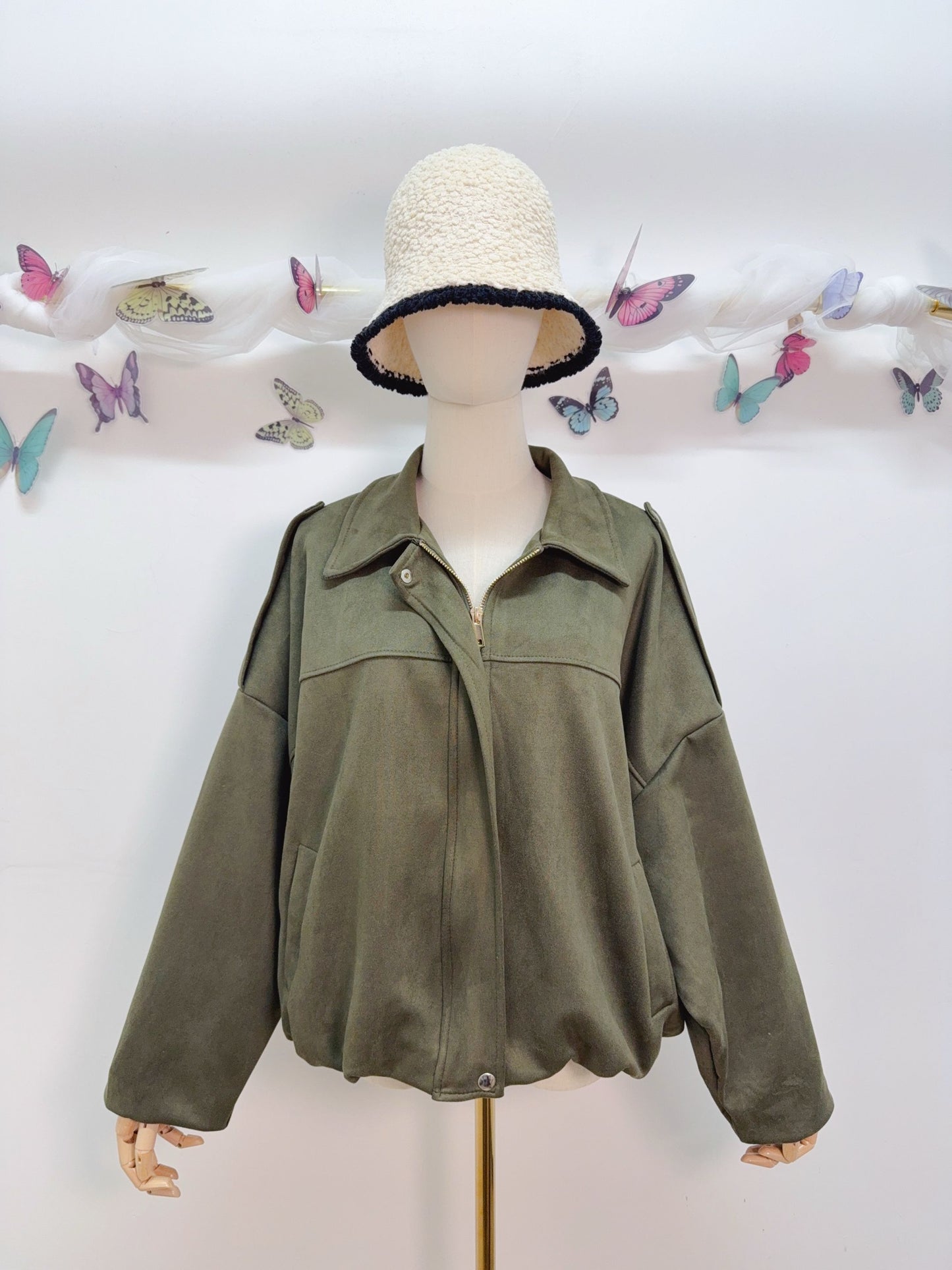 Biker Jacke Übergang