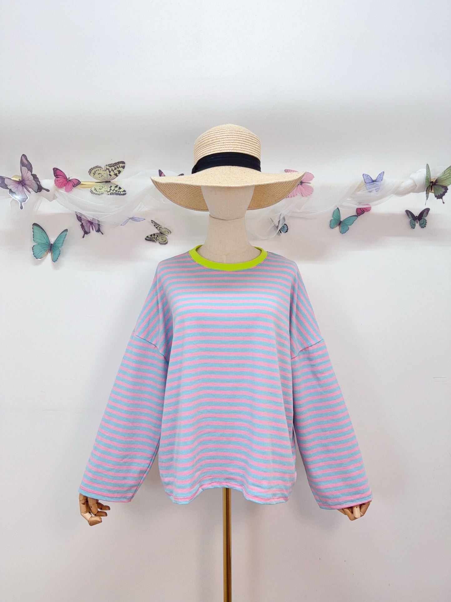 Sweatshirt Streifen