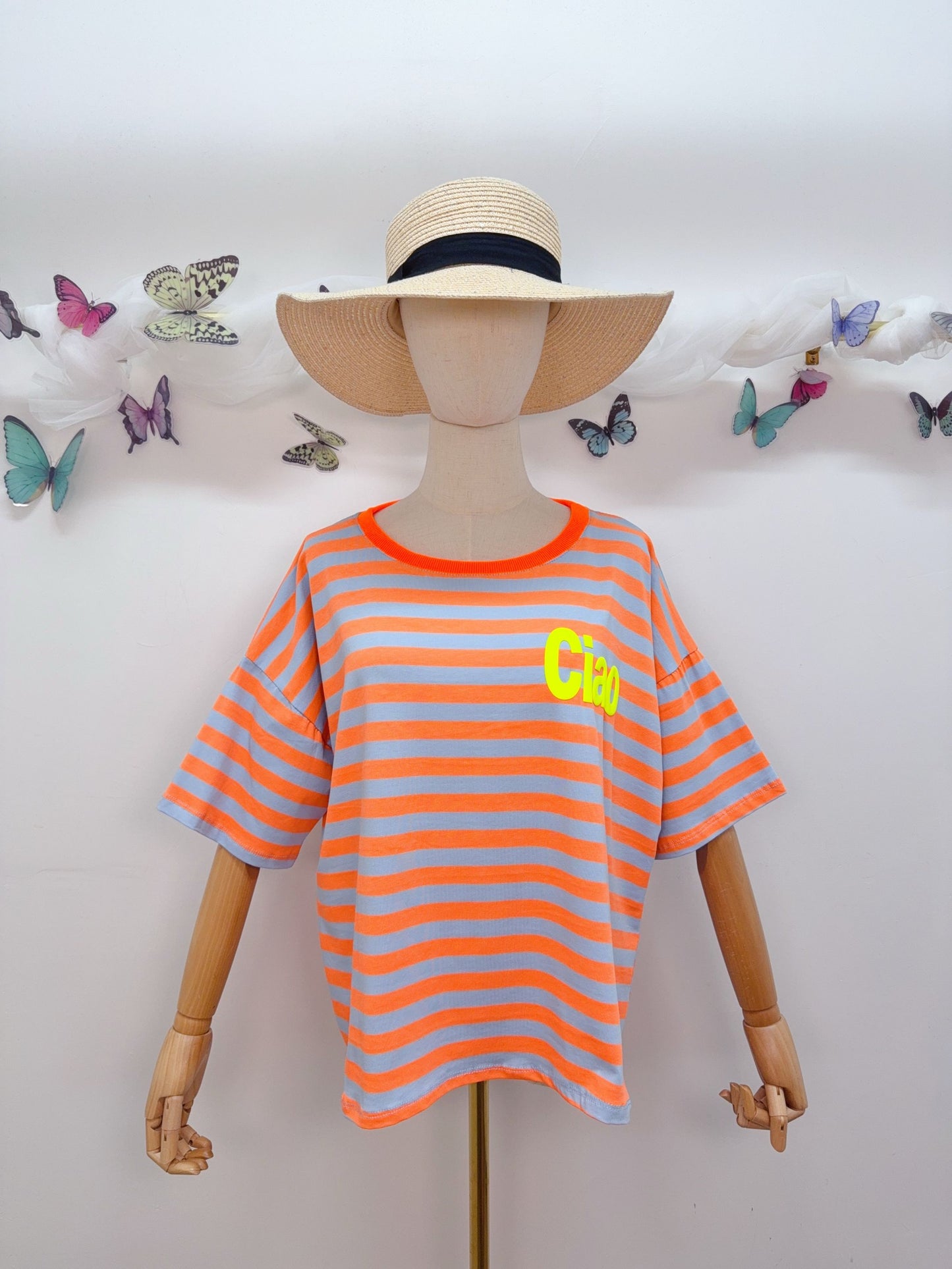 T-Shirt Ciao Streifen