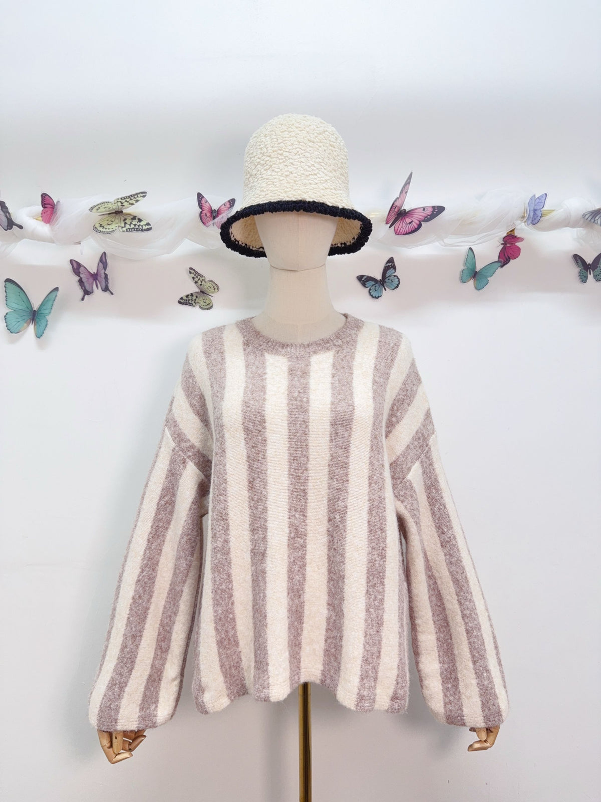 Streifen Pullover