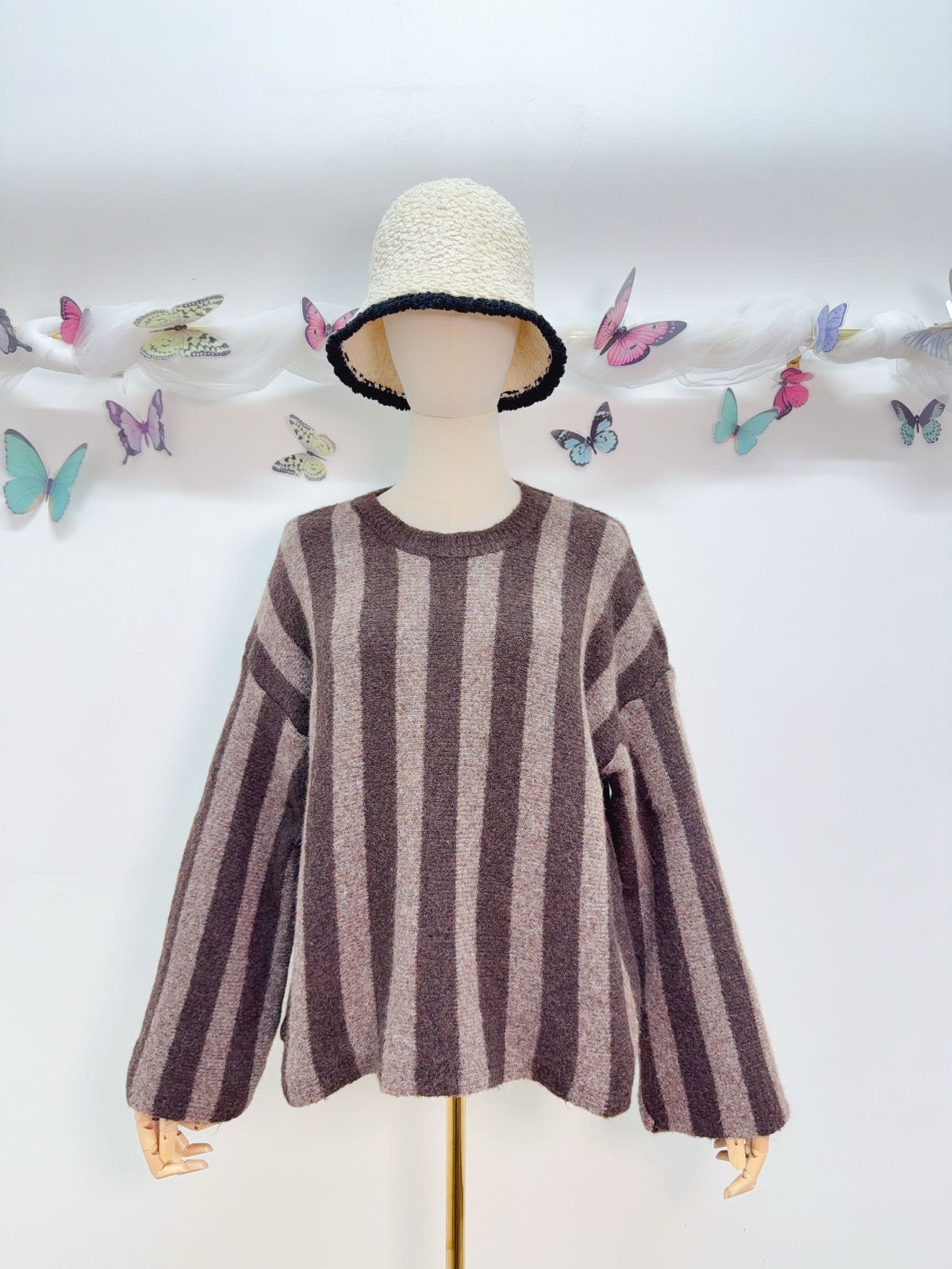 Streifen Pullover