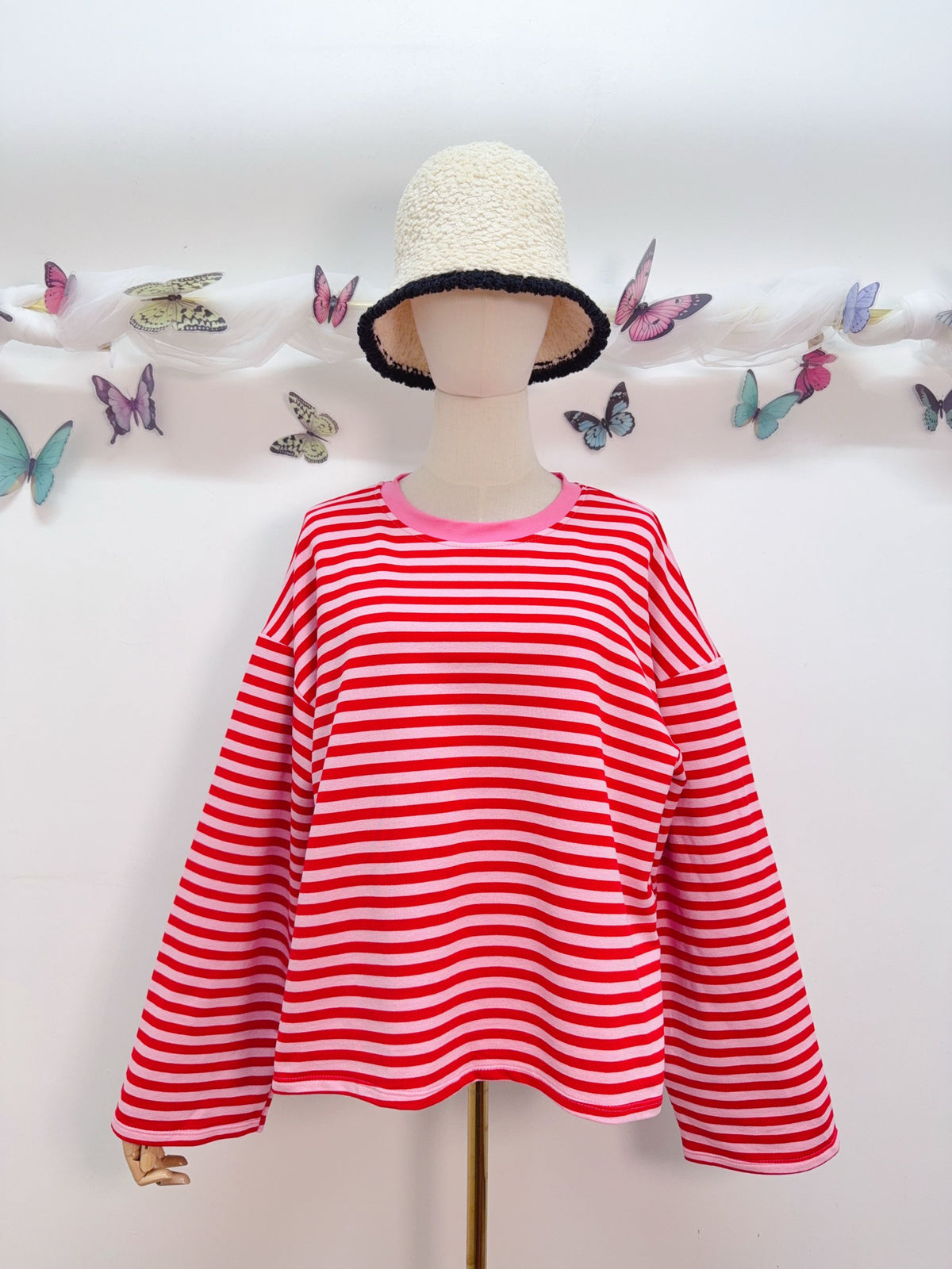 Sweatshirt Streifen