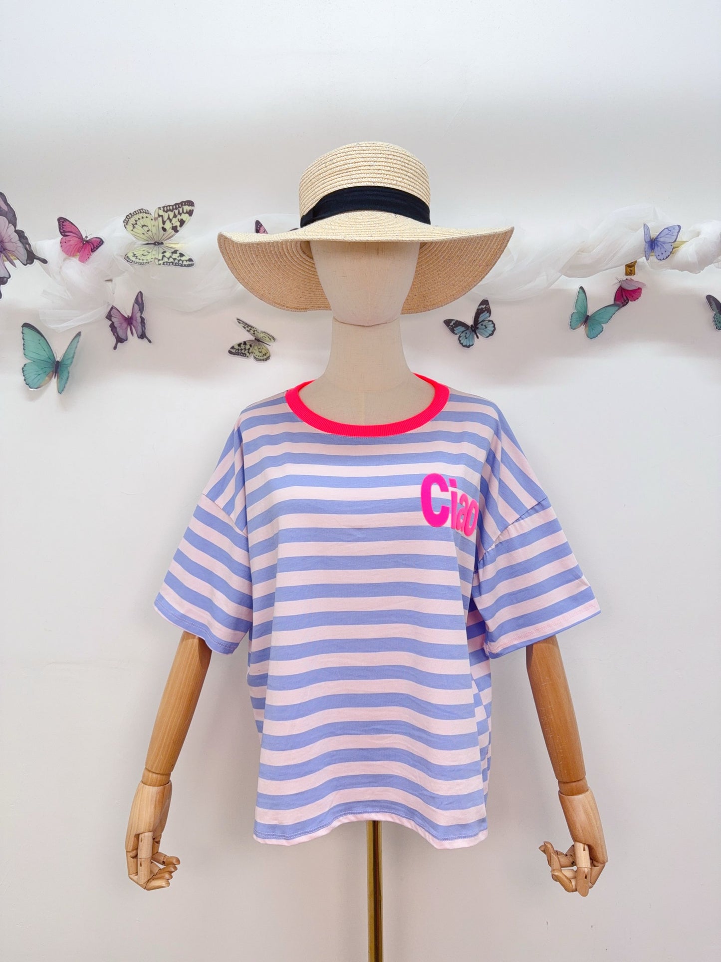 T-Shirt Ciao Streifen