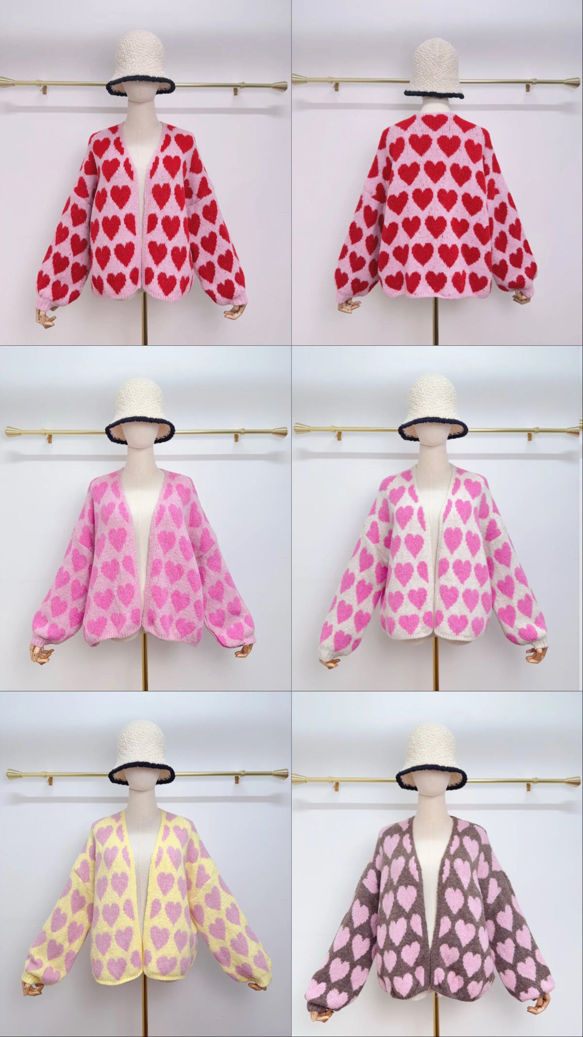 Herz Cardigan