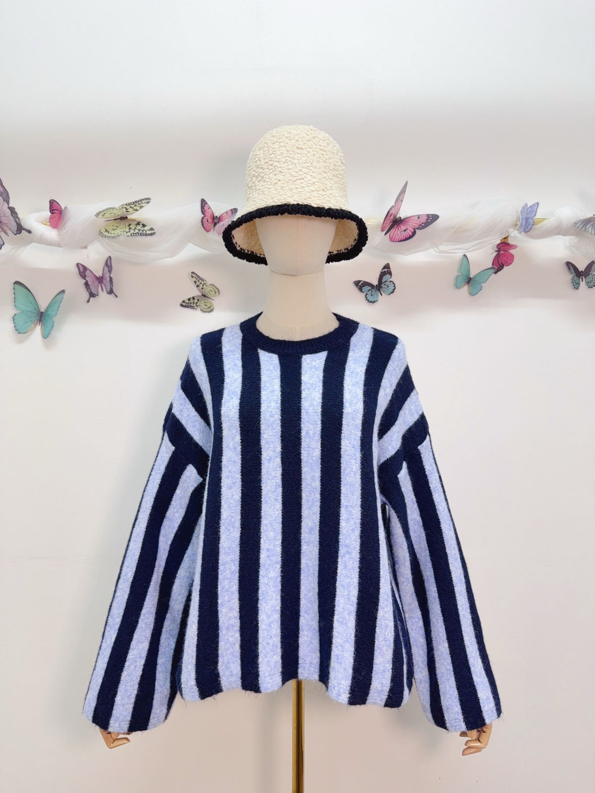 Streifen Pullover