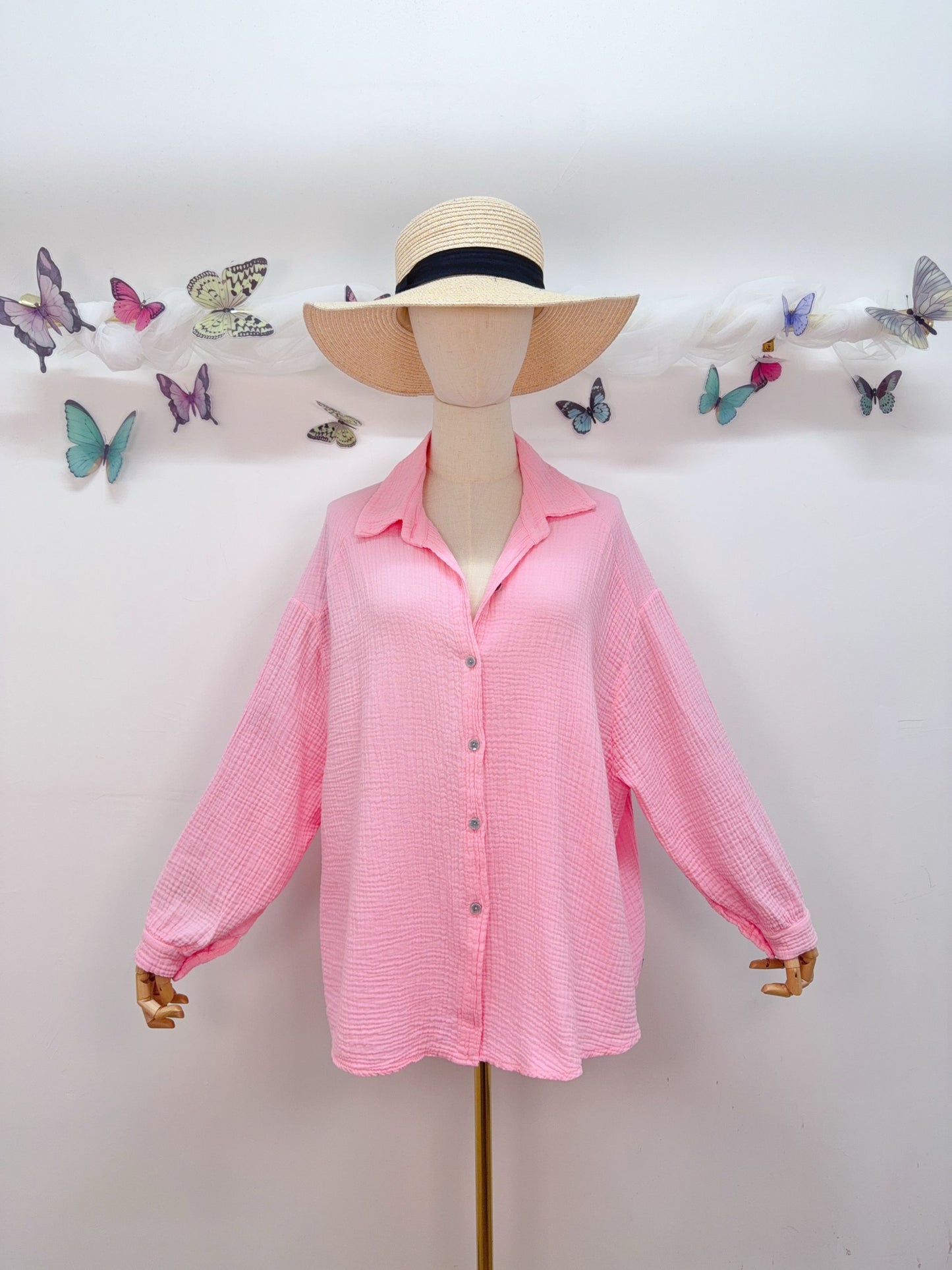 Musselin Bluse Soleil mon Amour