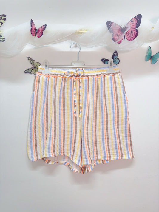 Musselin Shorts Streifen