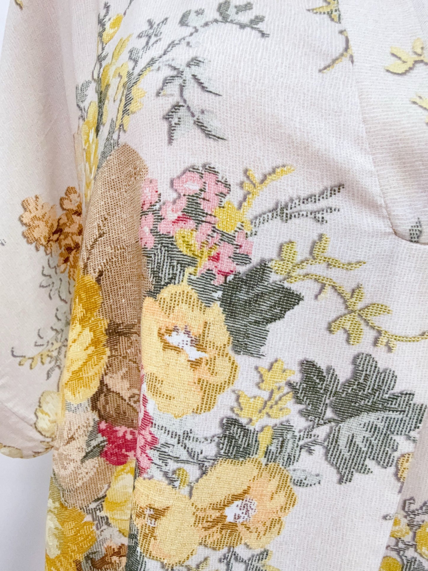 Kleid Blumen Viskose