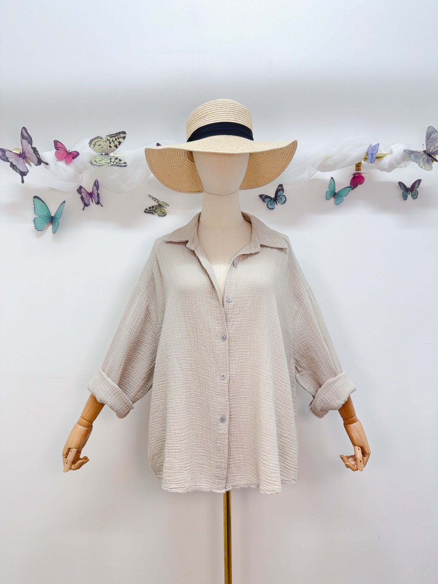 Musselin Bluse Sweet Life