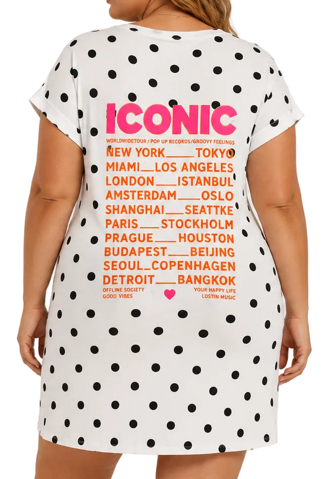 Iconic Kleid Kurz CURVY