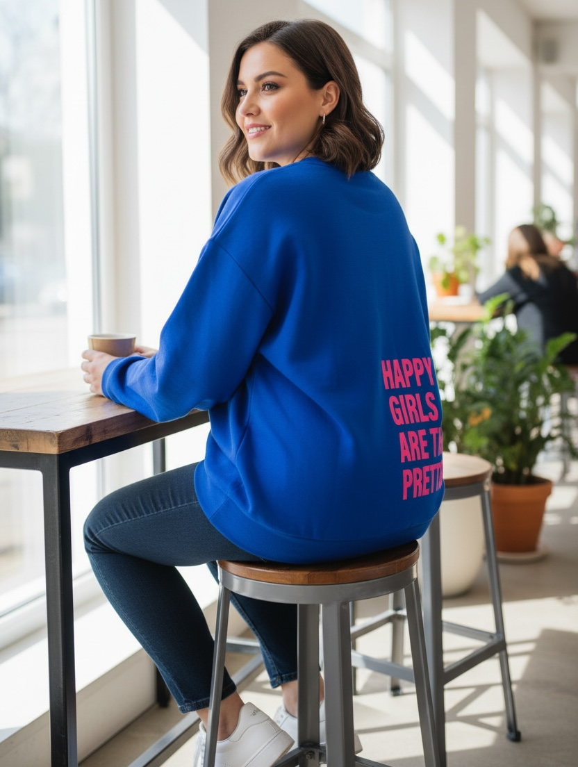 Sweater Happy Girls CURVY
