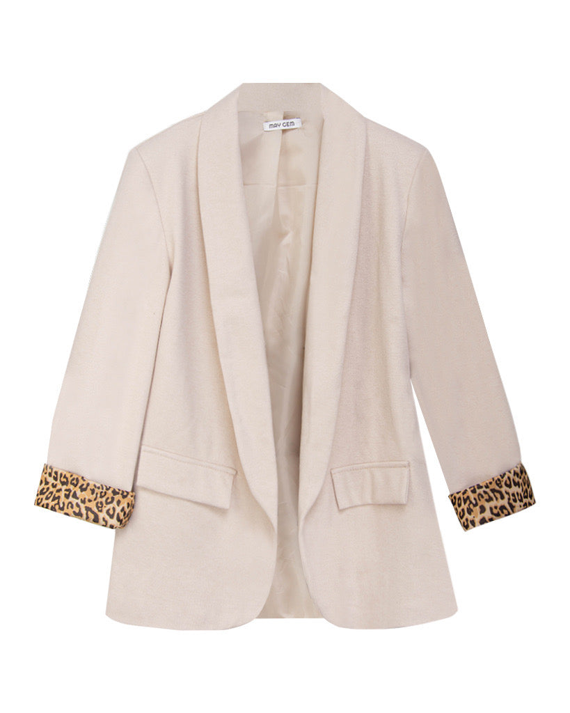 Leo Look Blazer Khaki