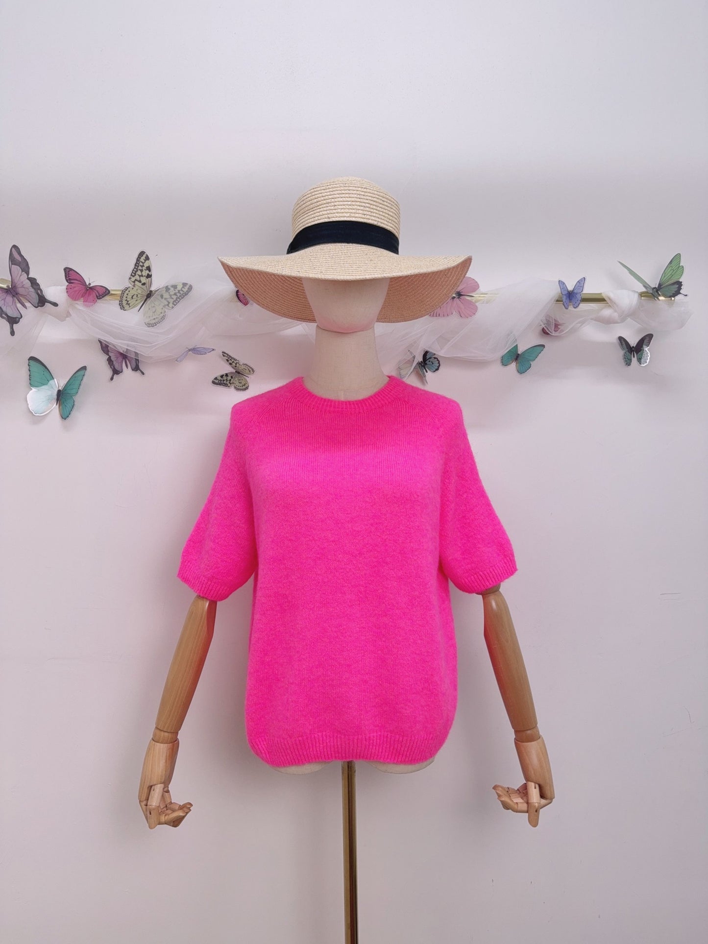 Kurzarm Pullover Baby Alpaka