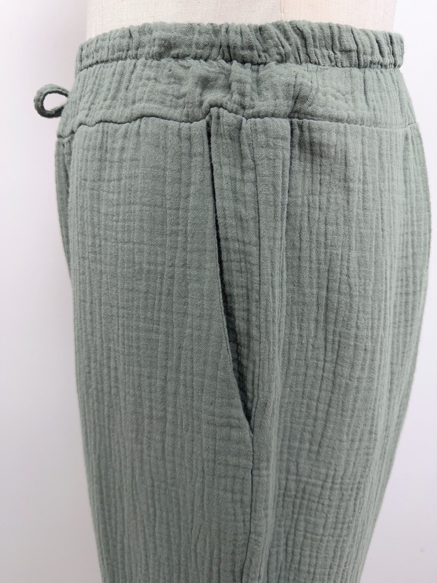 Musselin Hose Uni