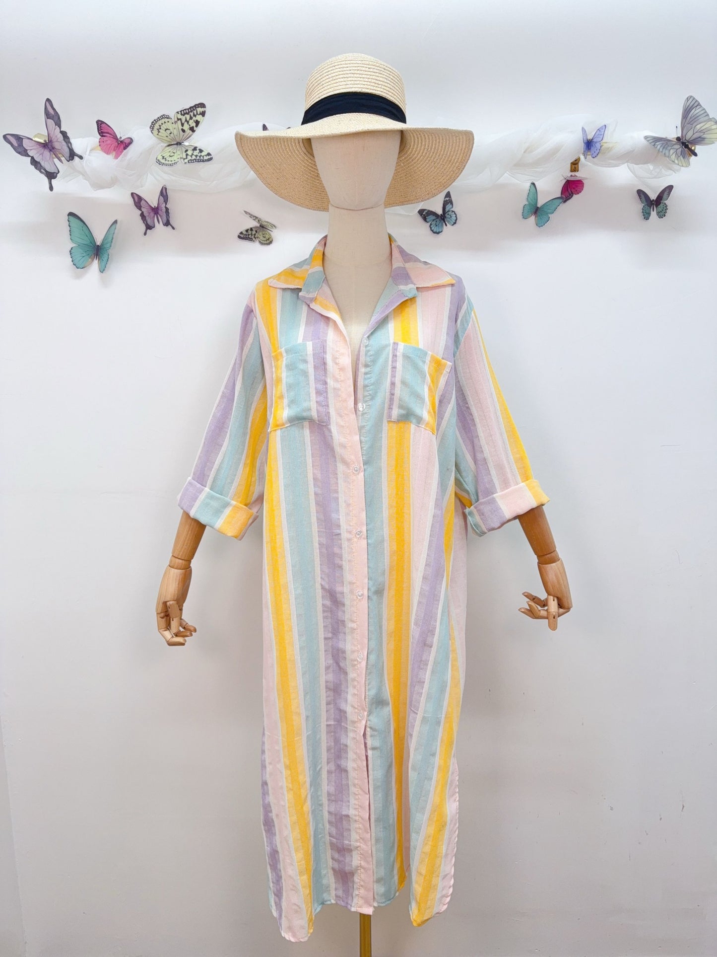 Kleid Pastell