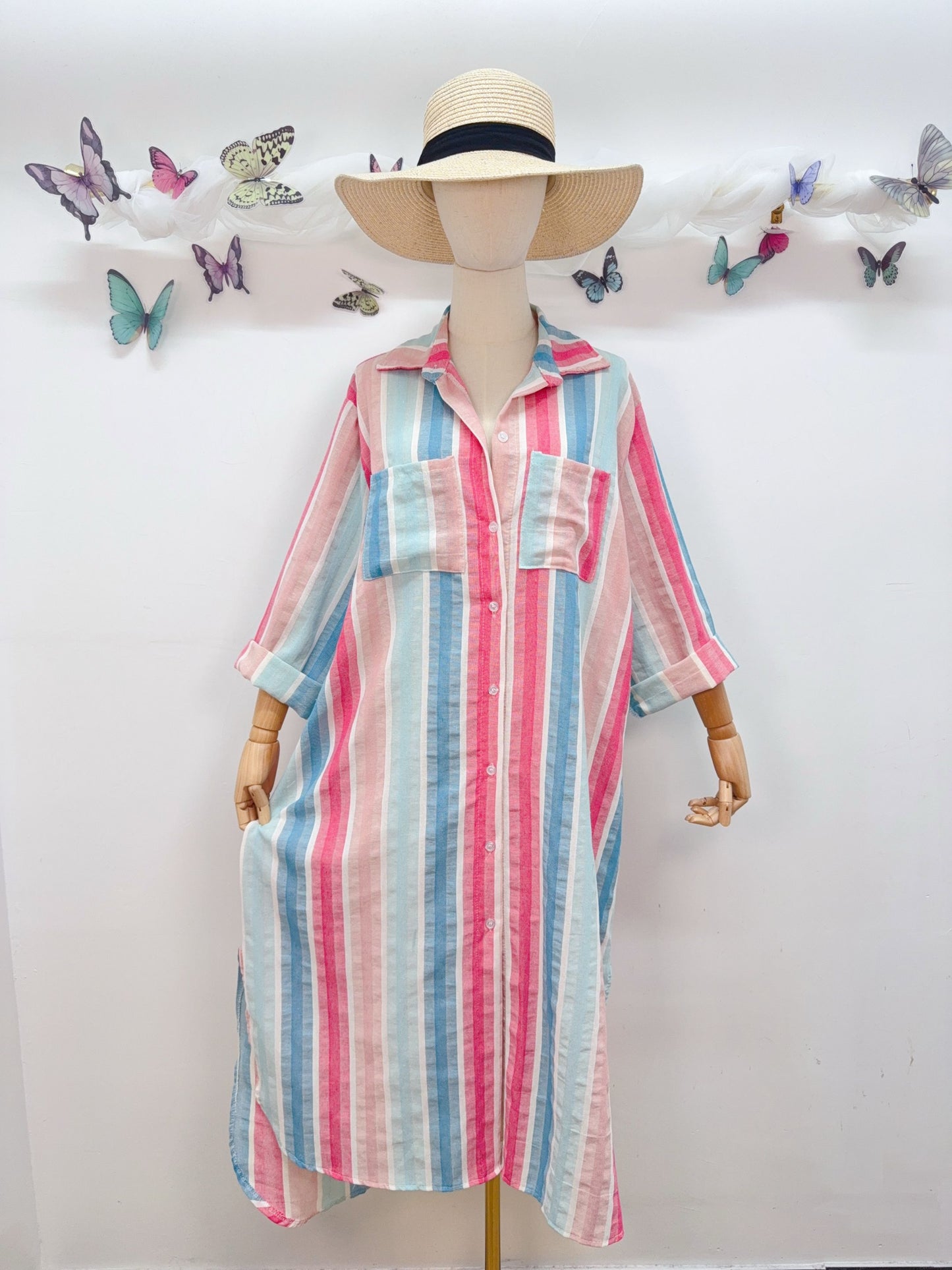 Kleid Pastell