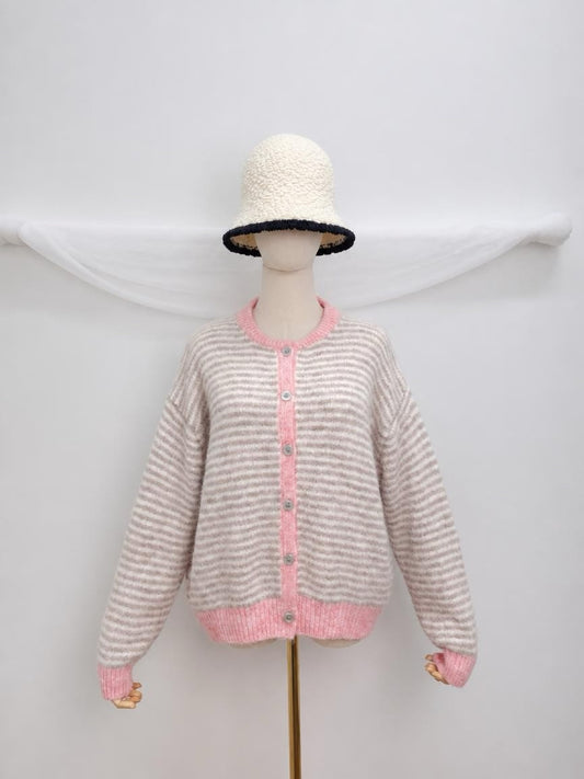 Streifen Cardigan