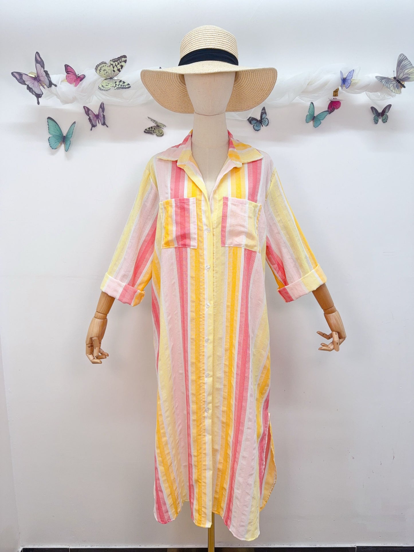 Kleid Pastell