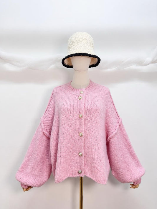 Cardigan Goldknöpfe