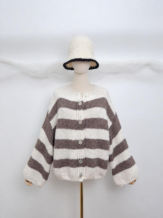 Streifen Cardigan