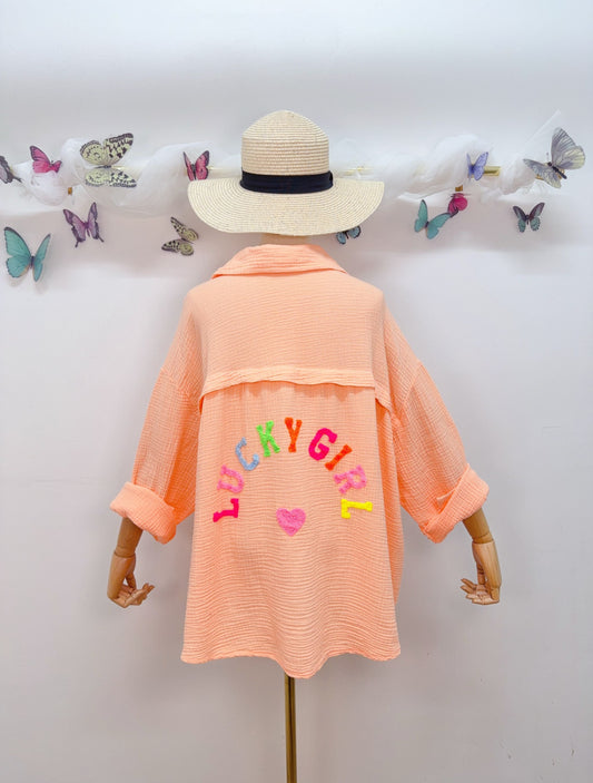 Musselin Bluse Lucky