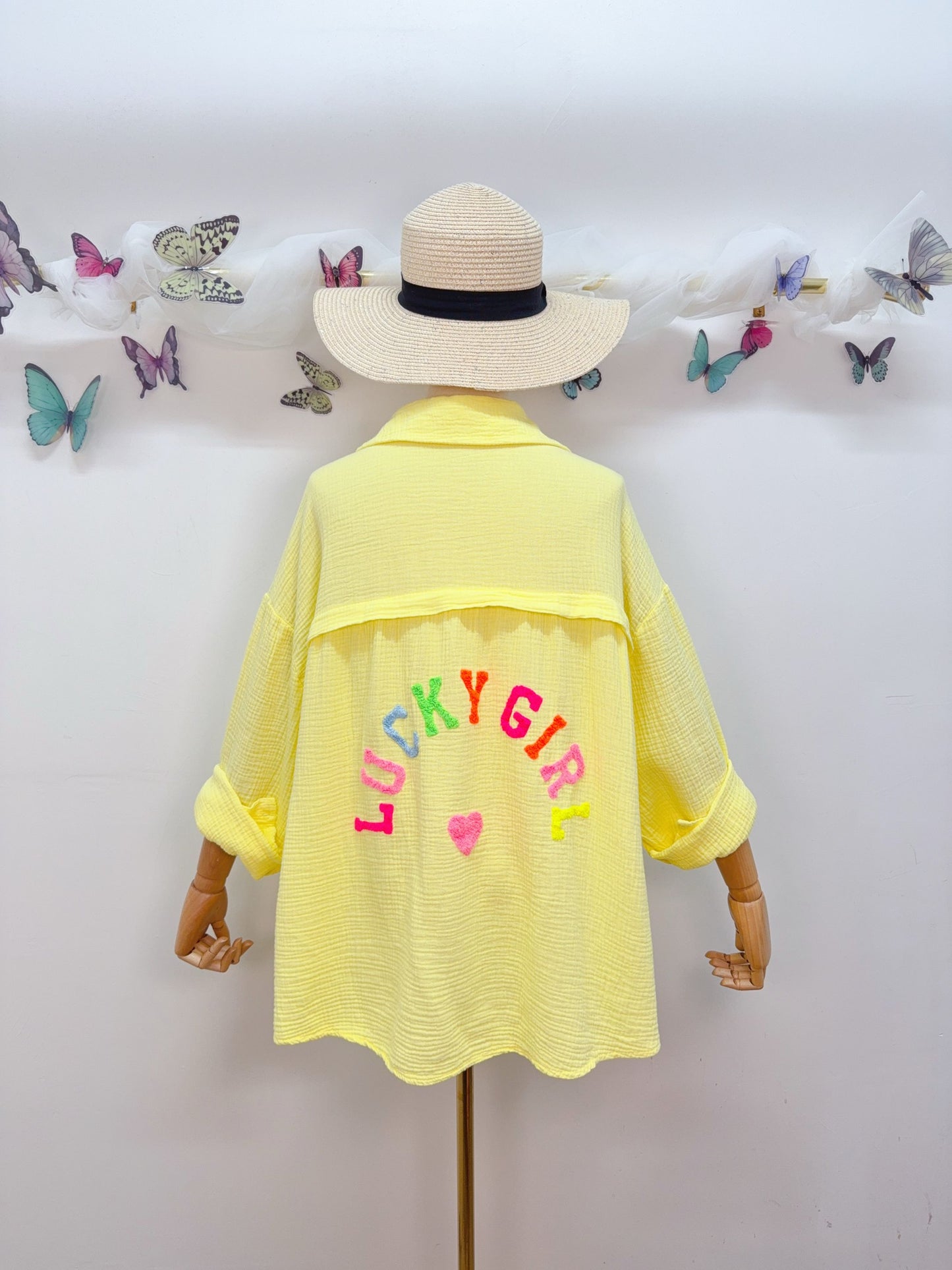 Musselin Bluse Lucky