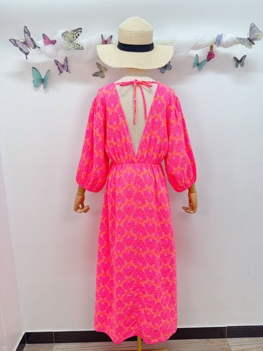 Musselin Kleid Muster